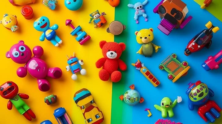 Educational toys arrangement